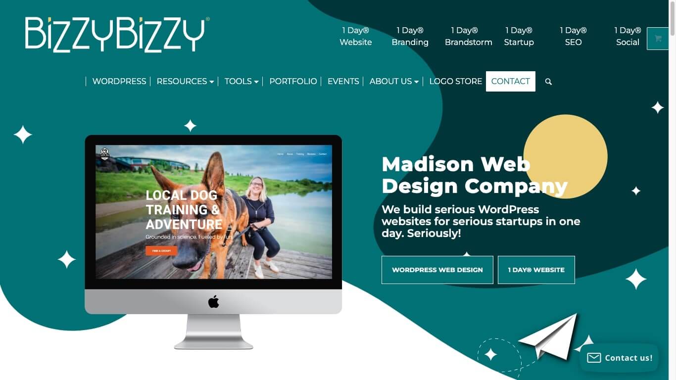 website of Bizzy Bizzy