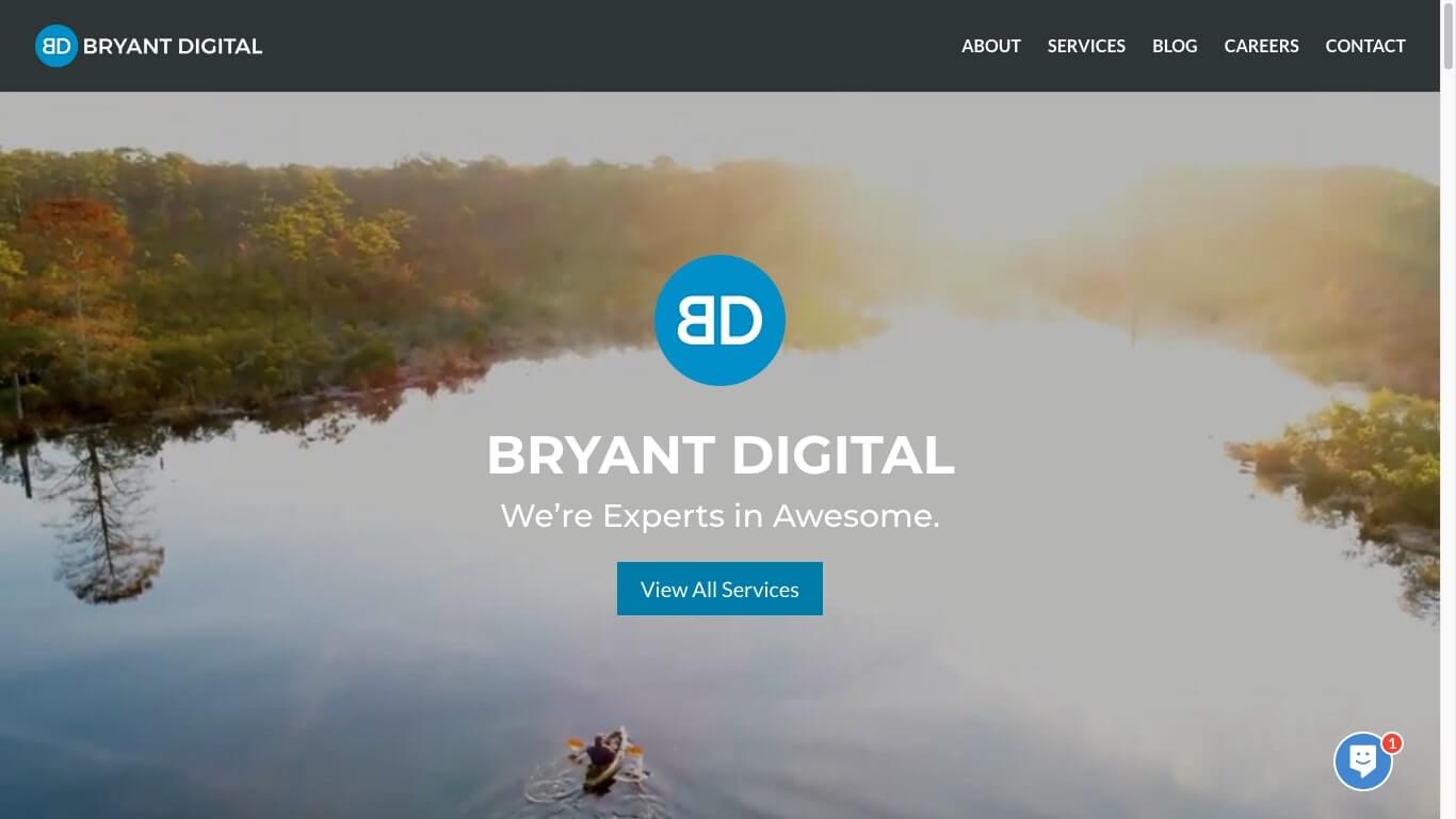 website of Bryant Digital