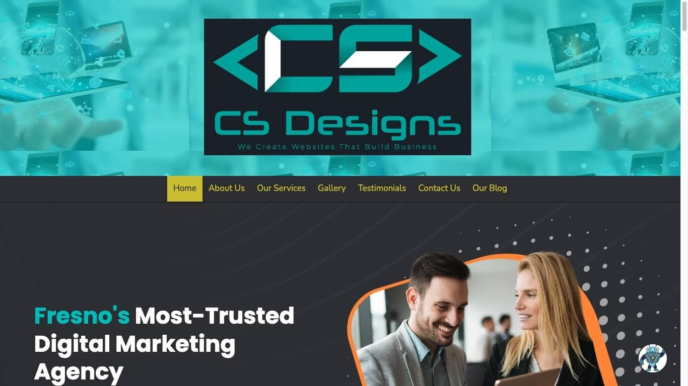 website of CS Website Design