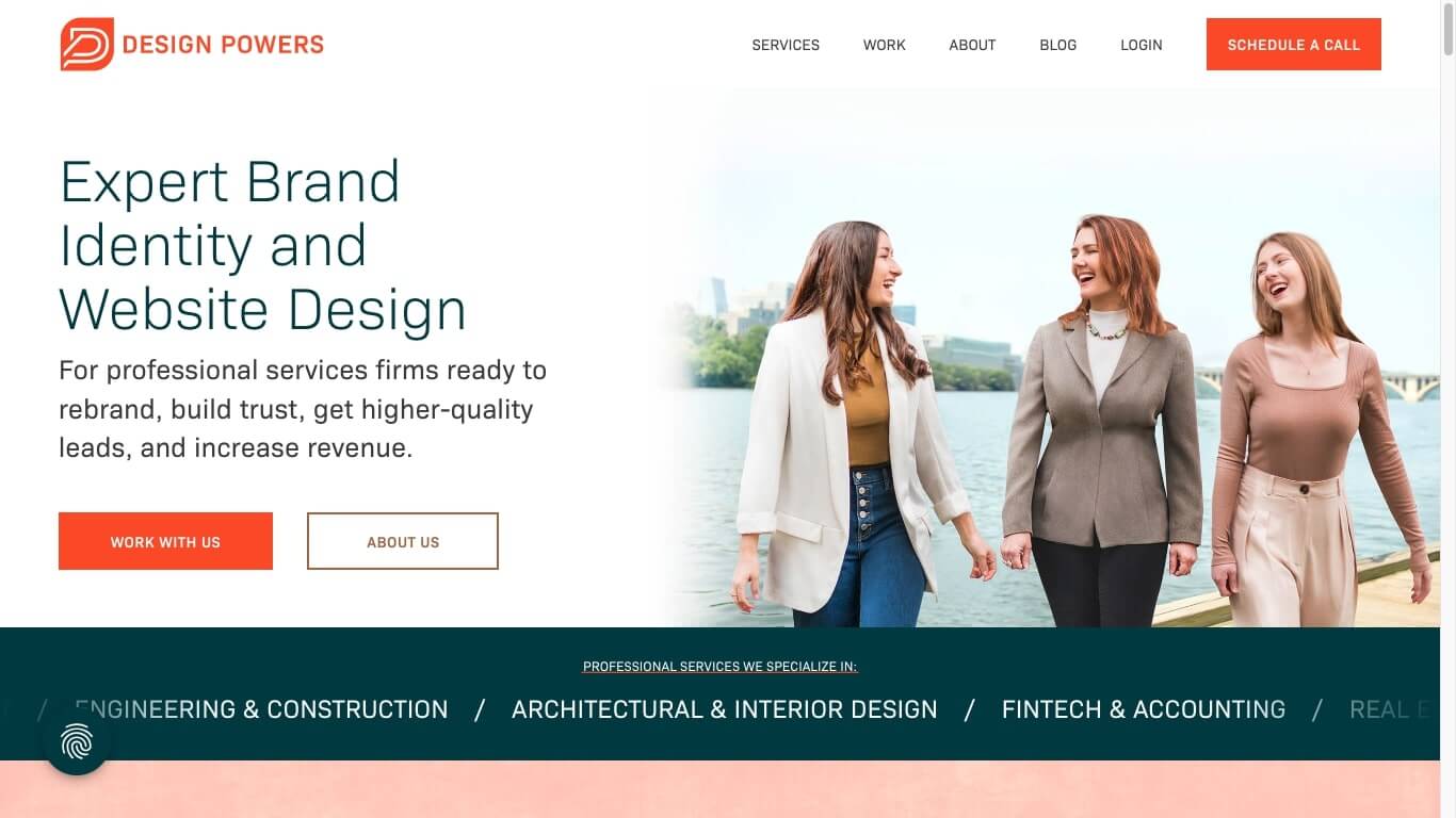 website of Design Powers