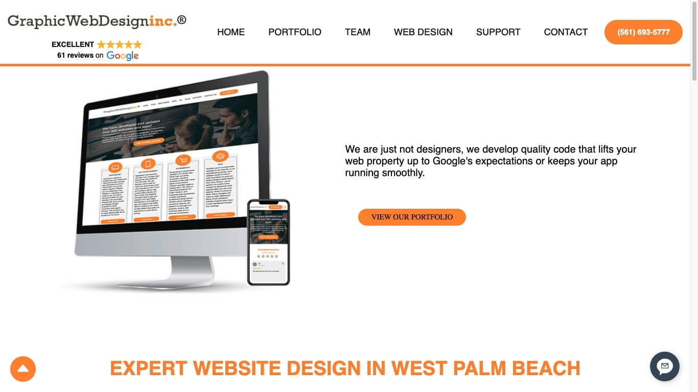 website of Graphic Web Design