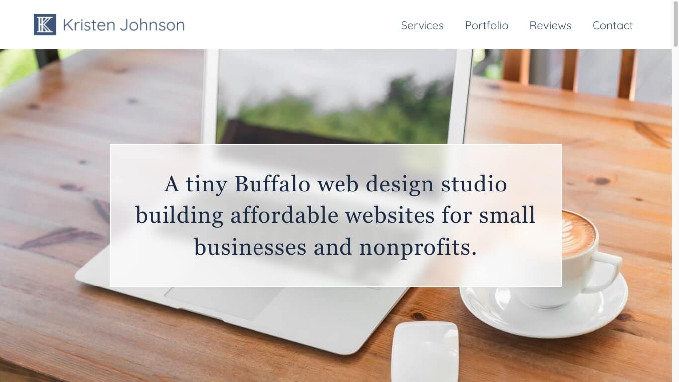 website of Kristen Johnson, LLC