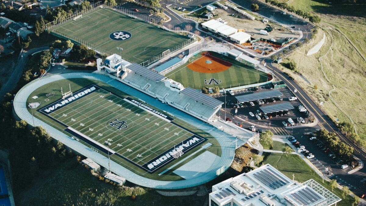 valley christian football field, san jose, california