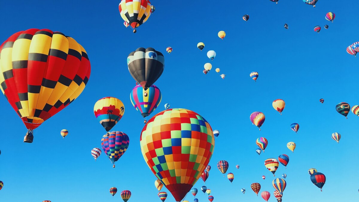 hot air balloon festival