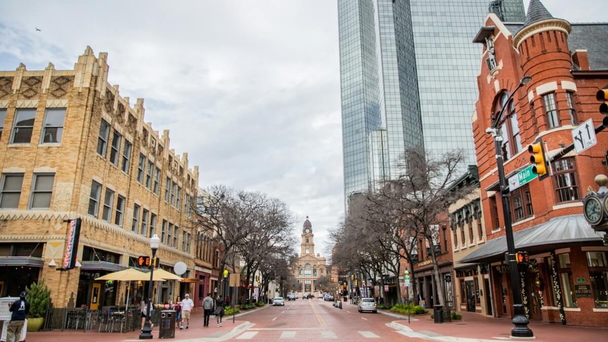 downtown fort worth, fort worth, texas