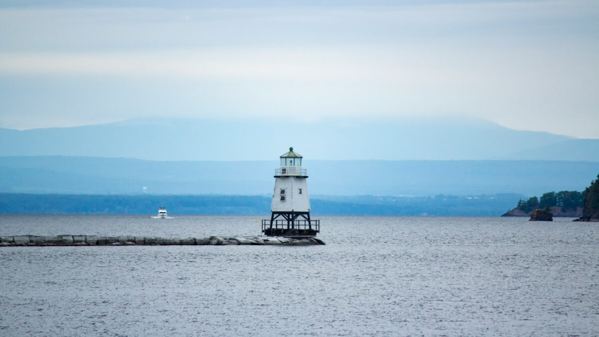 white lighthouse