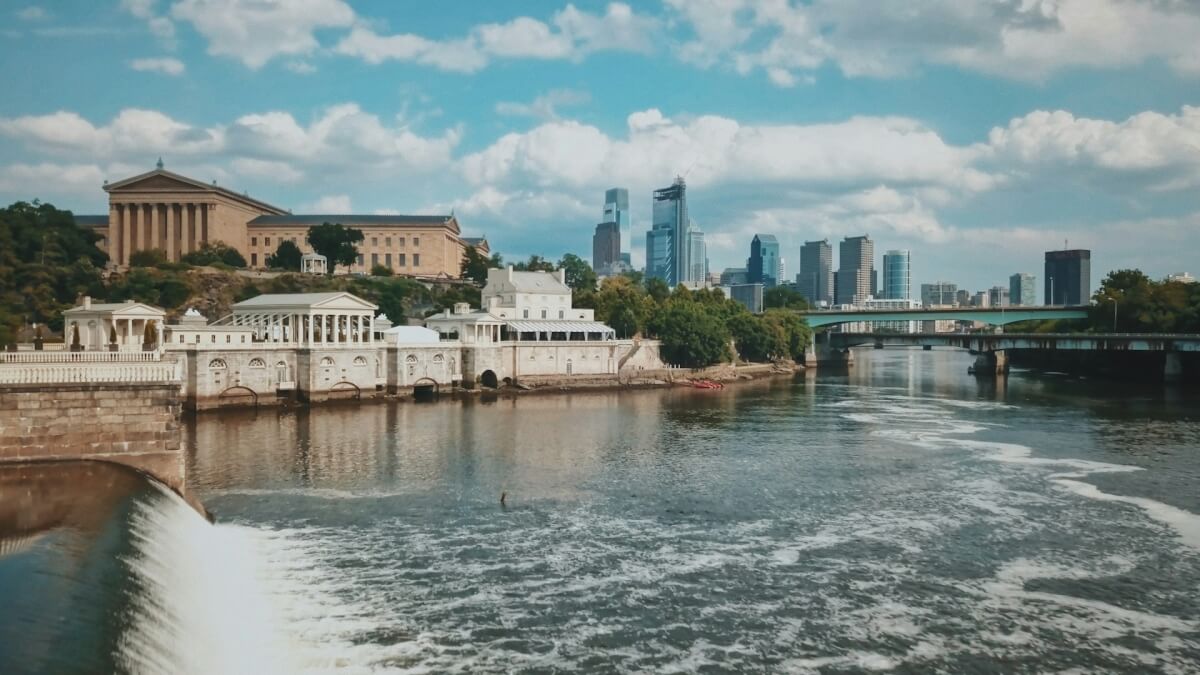 schuylkill river, philadelphia, pennsylvania