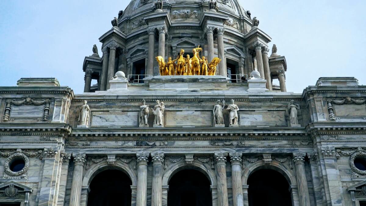 the minnesota state capitol, saint paul, minnesota