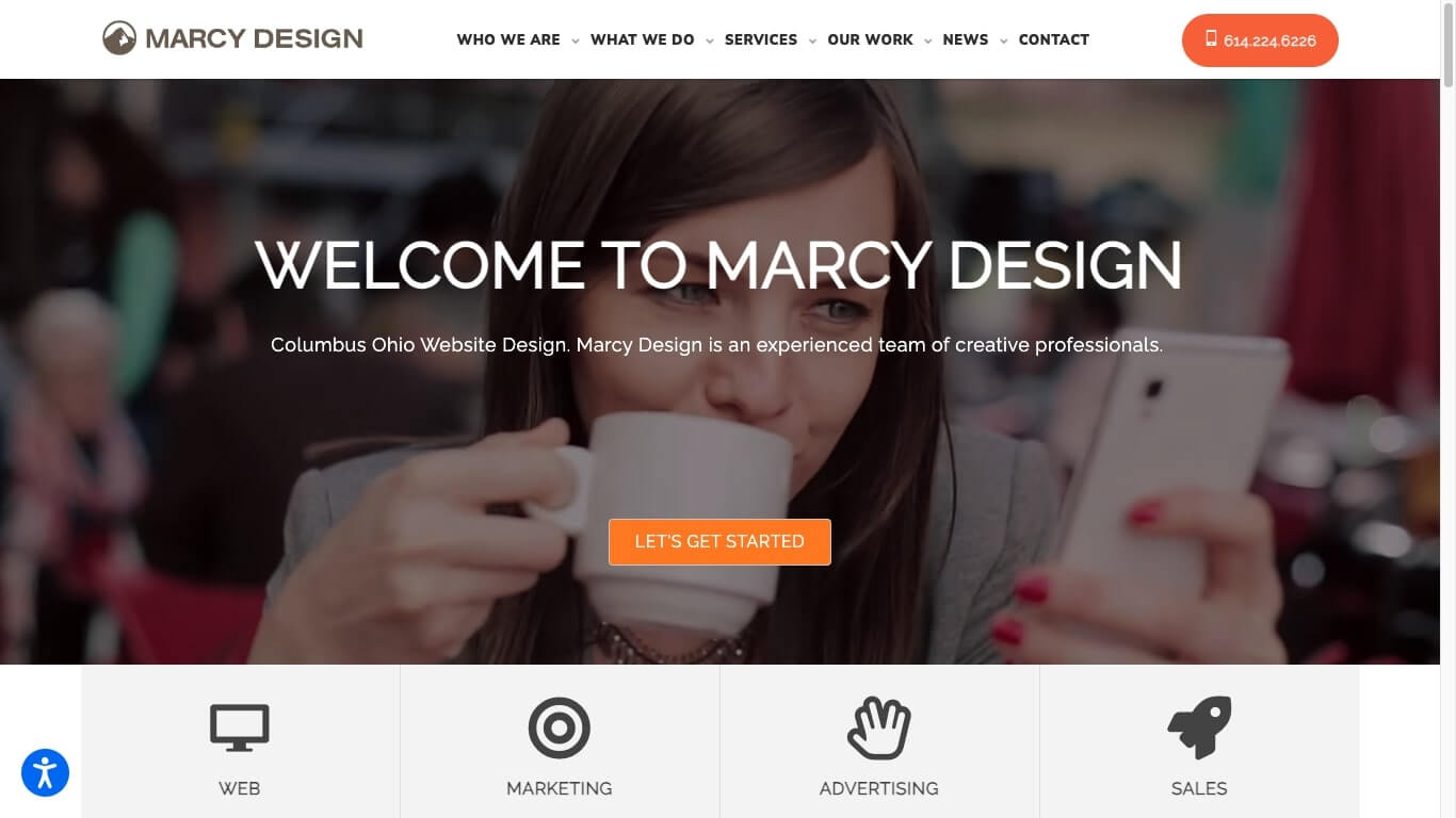 website of Marcy Design