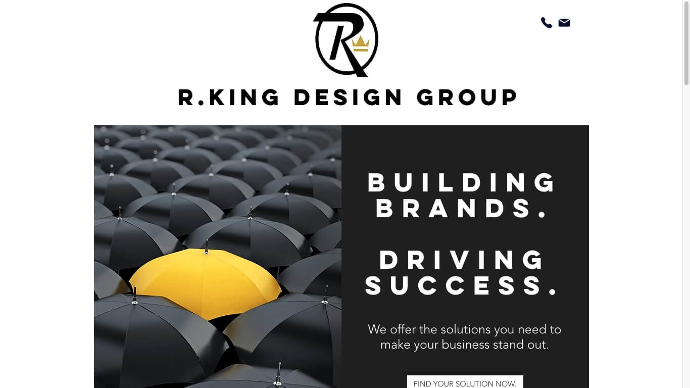 website of R. KING DESIGN GROUP, LLC