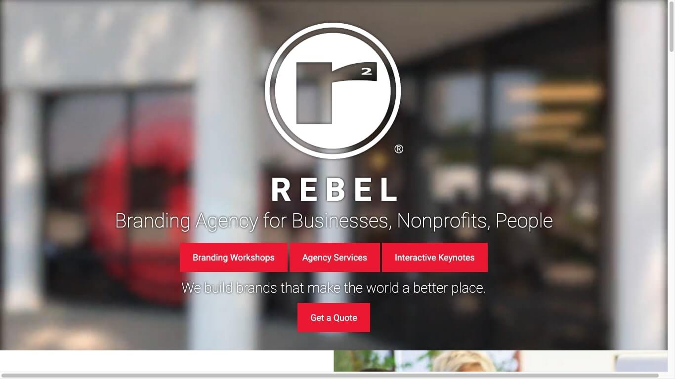 website of rebel interactive