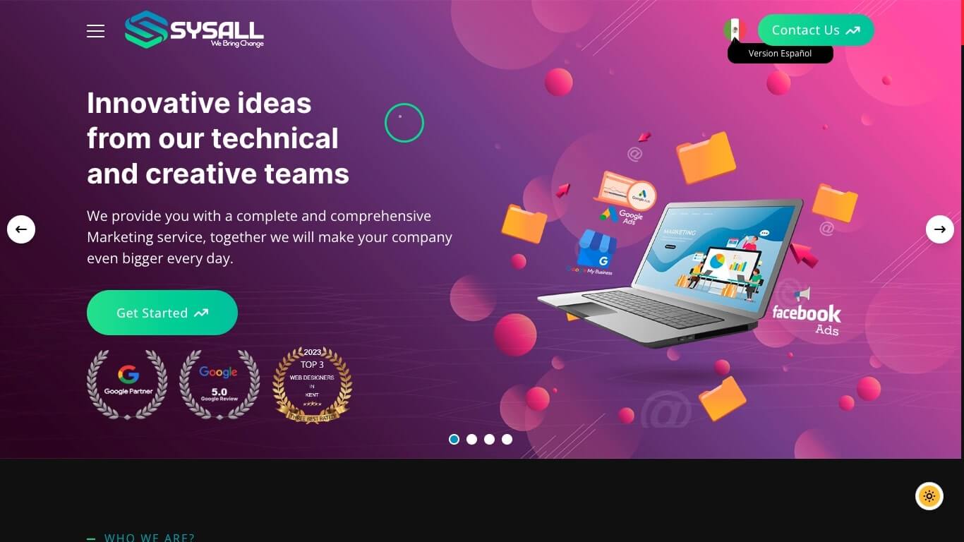 website of SYSALL