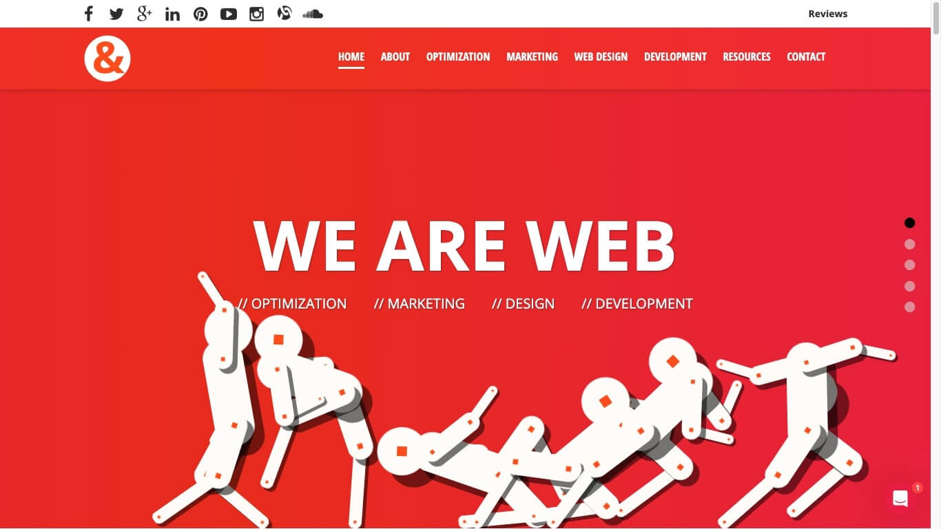 website of Web Design and Company